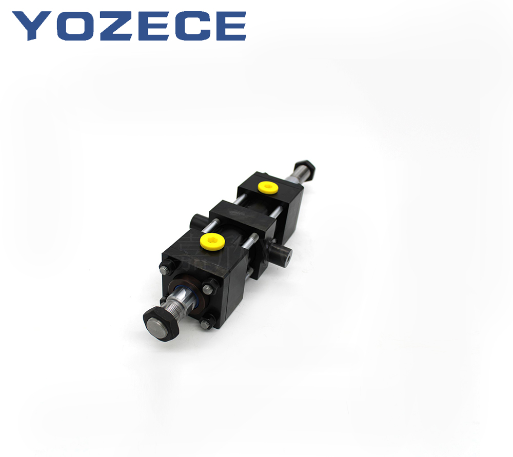 MPH.C.TC Double-shaft Tie-rod Cylinder with Intermediate Trunnion