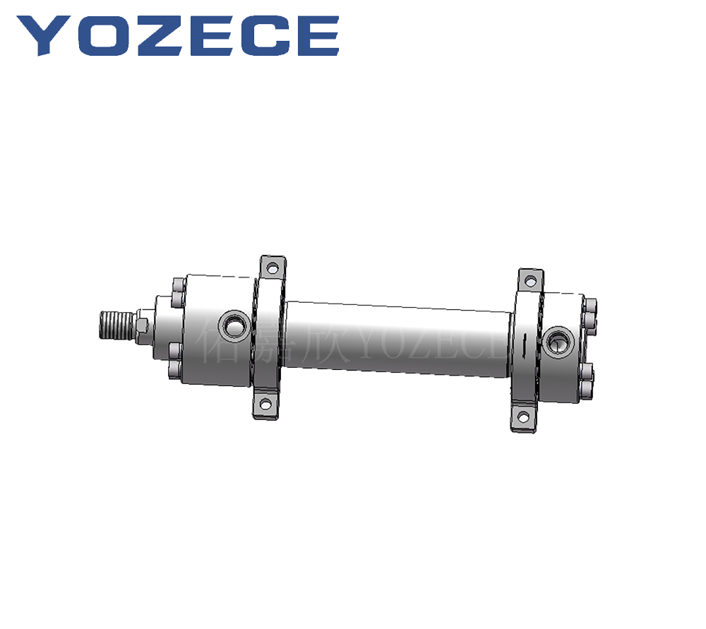 HSG250.LA Heavy-Duty Radial Foot-Mount Construction Machinery Hydraulic Cylinder