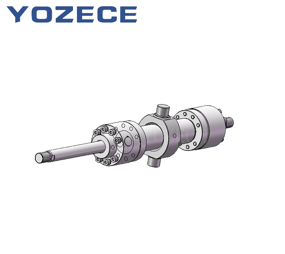 HSG250.C.TC Heavy-Duty Intermediate Lug Dual-Shaft Construction Machinery Hydraulic Cylinder