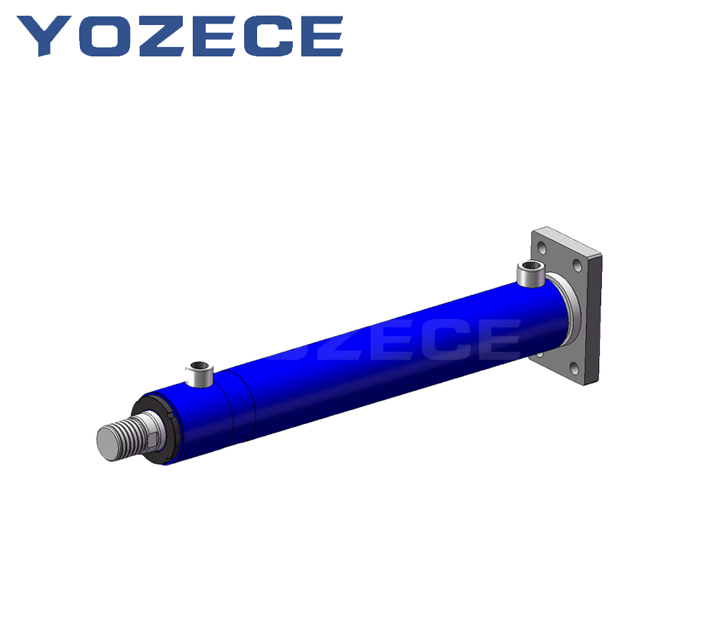 HSG.FB Rectangular Rear Flange Engineering Hydraulic Cylinder