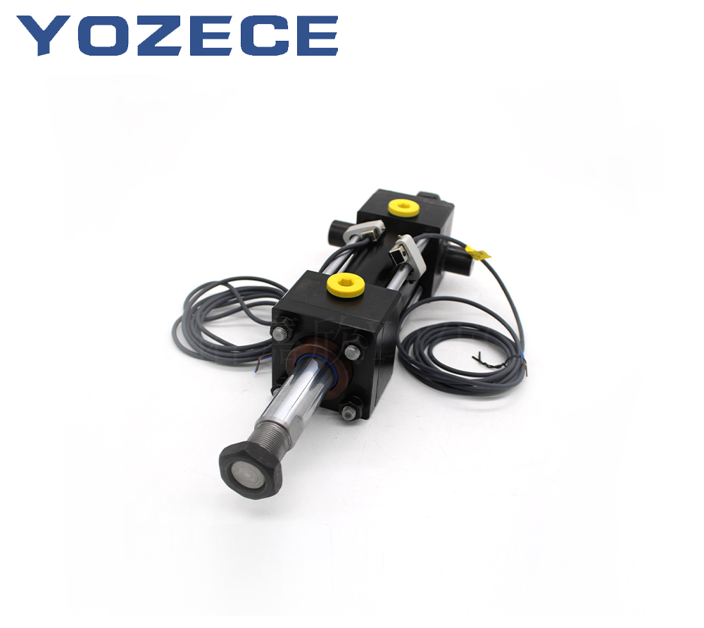 MPHM.C.TA Tie-rod Cylinder with Front Trunnion, Double Shaft and Inductive Function