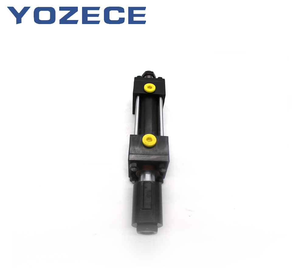 MPHM.D.SD Tie-rod Cylinder with Base Mount, Adjustable Stroke and Inductive Function