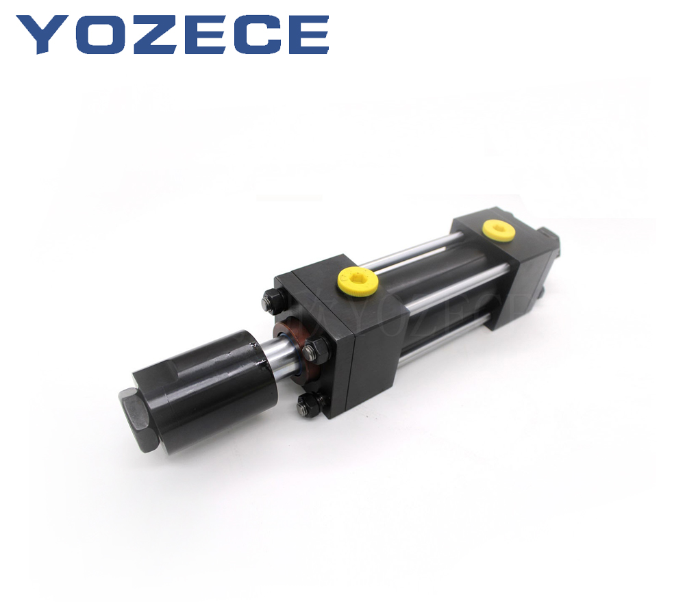 MPHM.D.SD Tie-rod Cylinder with Base Mount, Adjustable Stroke and Inductive Function