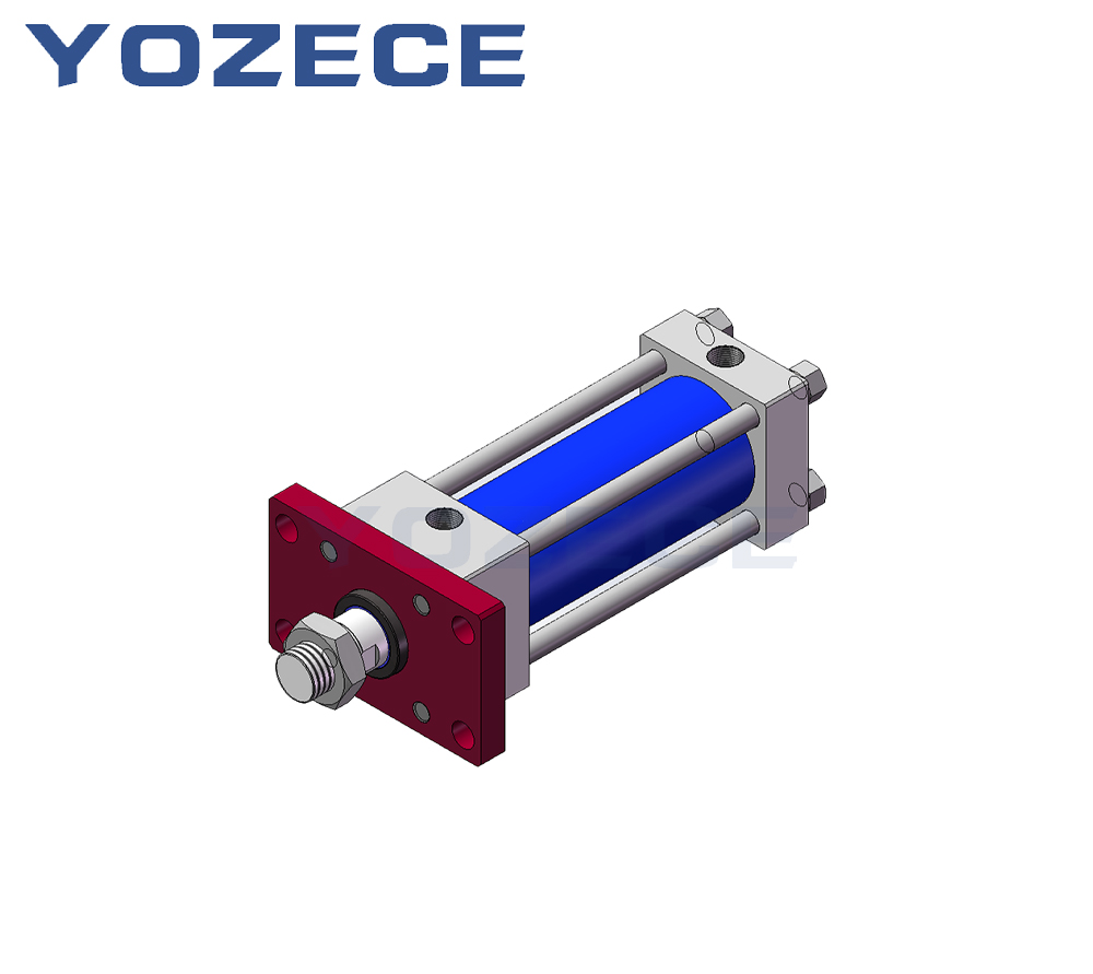 MPH210.FA Heavy-Duty Front Flange Tie-Rod Hydraulic Cylinder