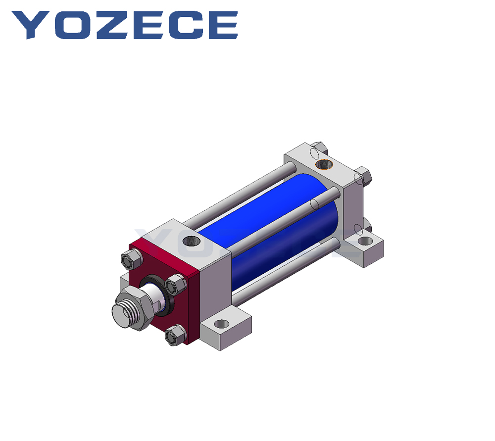 MPH210.LA Heavy-Duty Radial Foot Mount Tie-Rod Hydraulic Cylinder