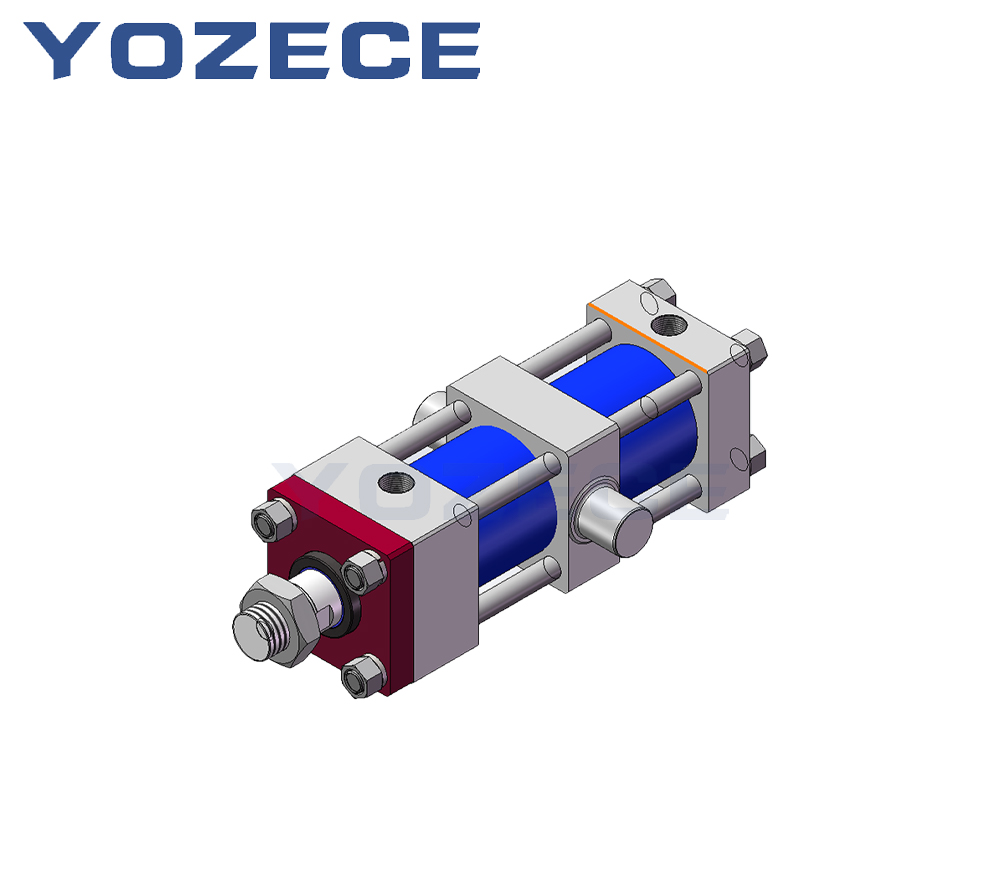 MPH210.TC Heavy-Duty Front Trunnion Lug Tie-Rod Hydraulic Cylinder