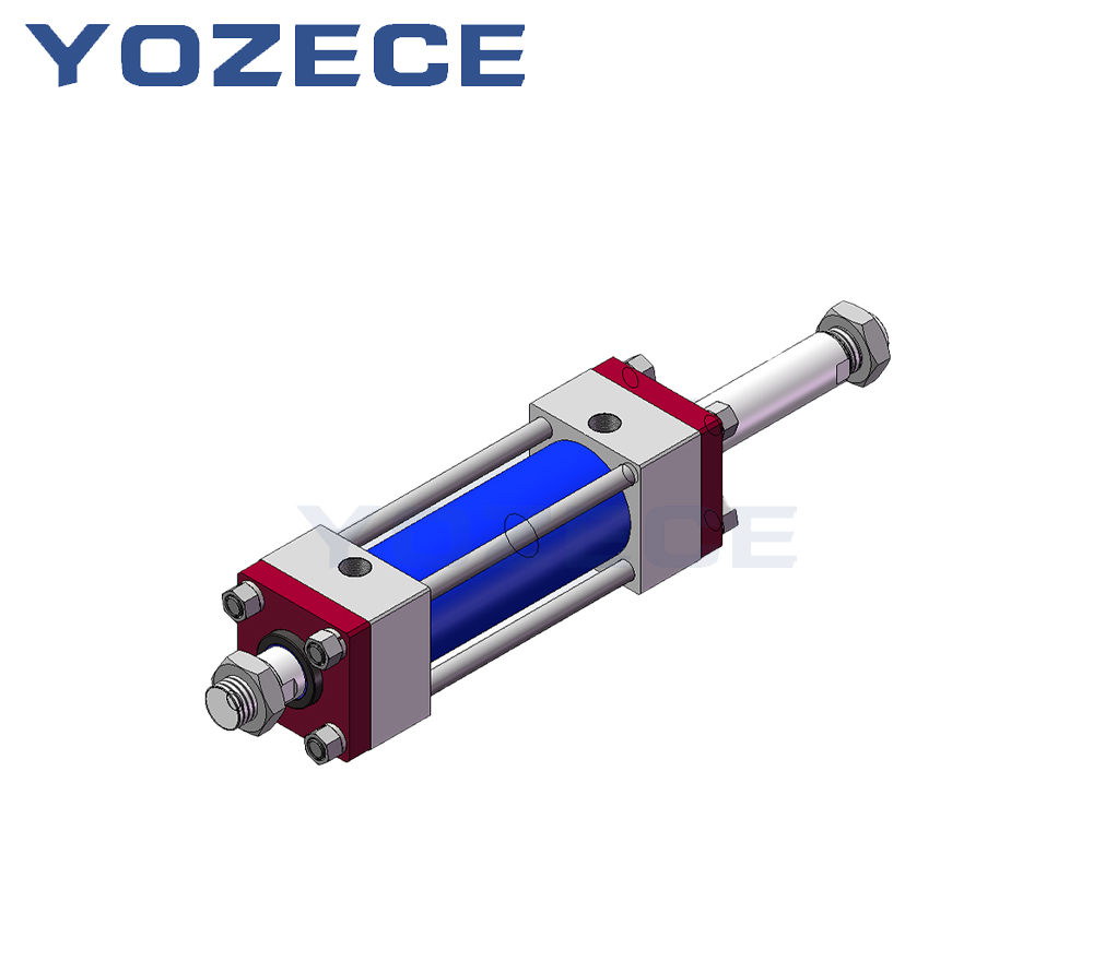 MPH210.C.SD Heavy-duty Double-shaft Tie-rod Cylinder with Base Mount