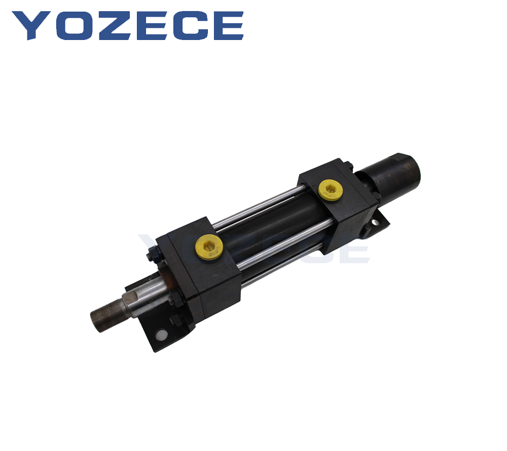 MPH.D.LB Tie-rod Cylinder with Axial Foot Mount and Adjustable Stroke