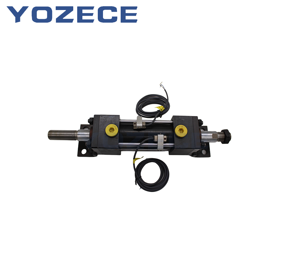 MPHM.C.LB Tie-rod Cylinder with Axial Foot Mount, Double Shaft and Inductive Function