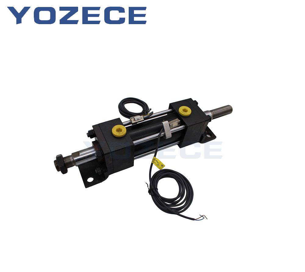 MPHM.C.LB Tie-rod Cylinder with Axial Foot Mount, Double Shaft and Inductive Function