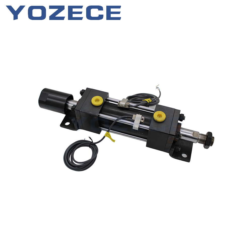 MPHM.D.LB Tie-rod Cylinder with Axial Foot Mount, Adjustable Stroke and Inductive Function