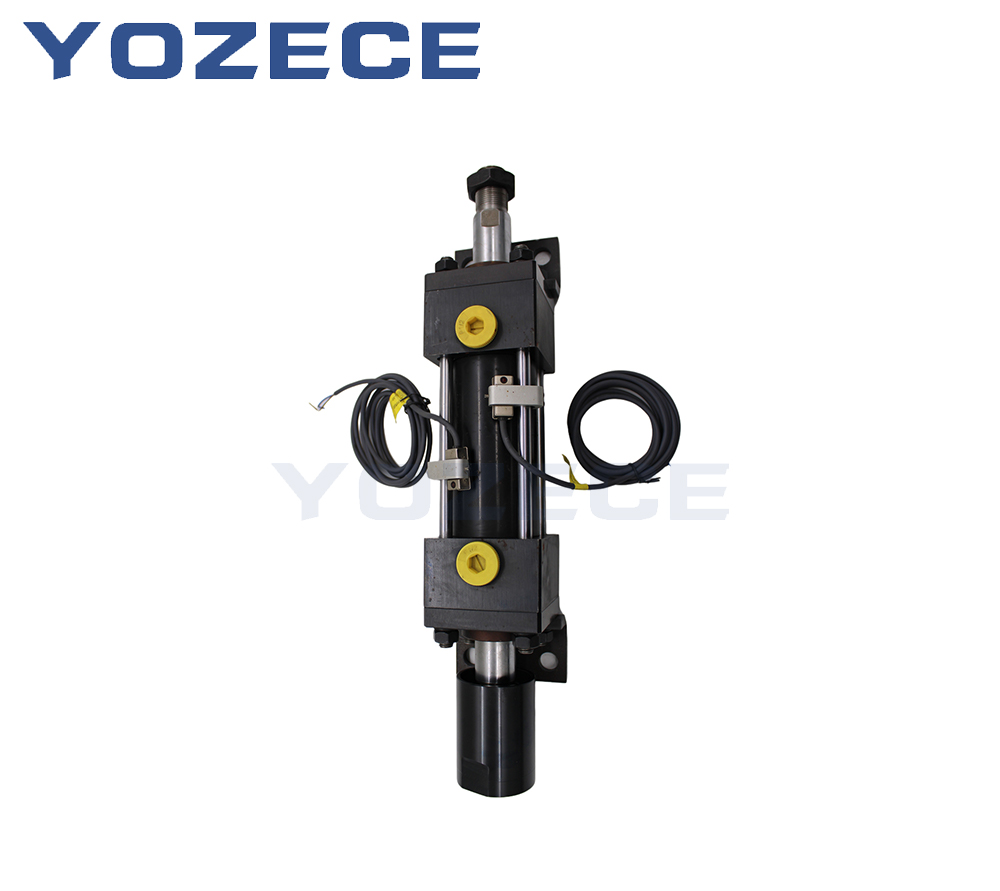 MPHM.D.LB Tie-rod Cylinder with Axial Foot Mount, Adjustable Stroke and Inductive Function