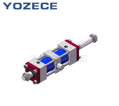 MPH210.C.TC Heavy-duty Double-shaft Tie-rod Cylinder with Front Trunnion