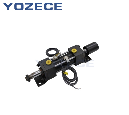 MPHM.D.LB Tie-rod Cylinder with Axial Foot Mount, Adjustable Stroke and Inductive Function