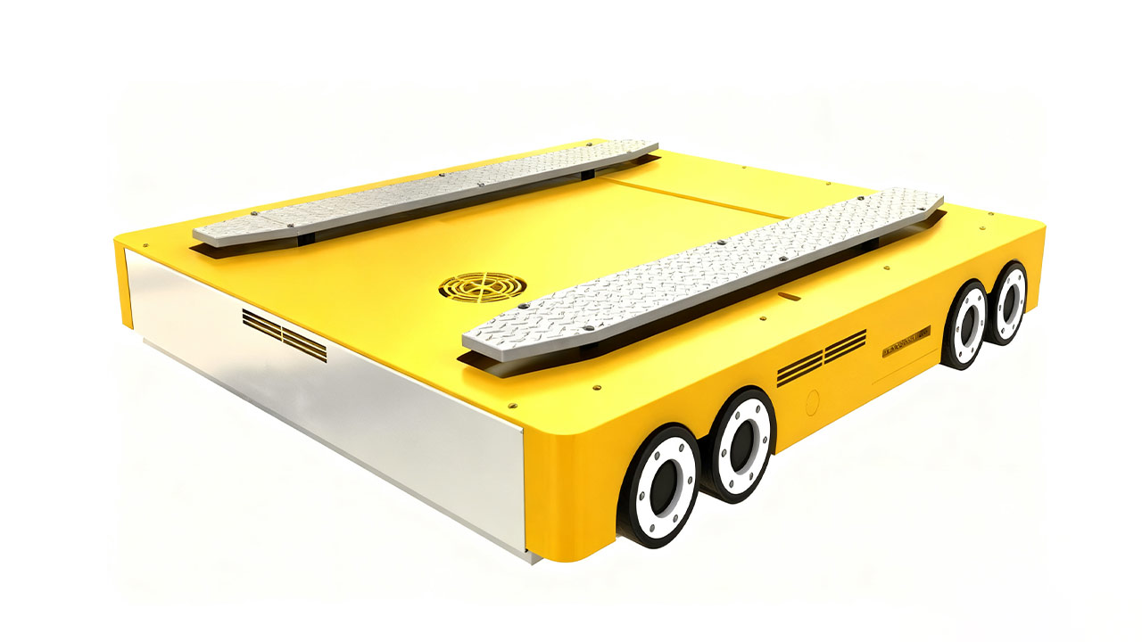 Synchronous Cylinders for 4-Directional Shuttle Cars in Logistics AS/RS